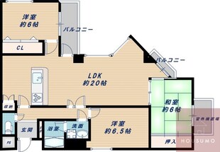 プリオール千里の物件間取画像